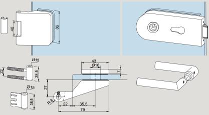 STUDIO OFFICE GARNITUR RONDO<br/>51.740/52.330  LM NIRO PZ title=